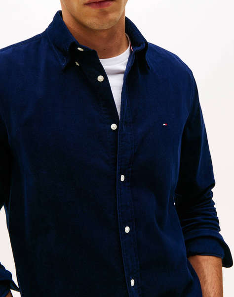 TOMMY HILFIGER SOLID CORDUROY RF SHIRT