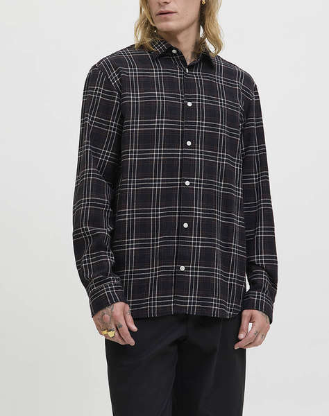 JACK&JONES JORJOSHUA FLANNEL CHECK SHIRT LS LN