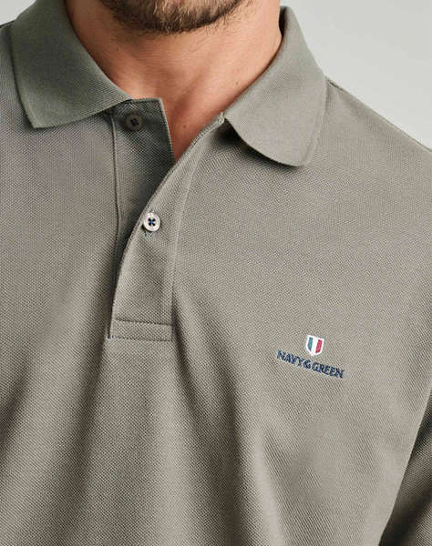 NAVY&GREEN POLO БЛУЗА