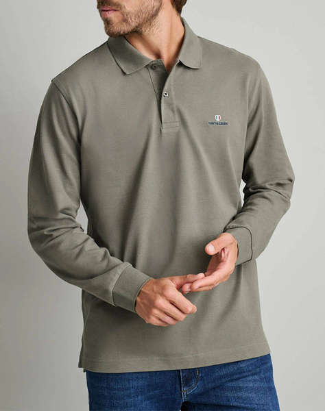 NAVY&GREEN POLO БЛУЗА