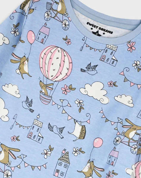 ENERGIERS ПИЖАМА ЗА МОМИЧЕ^100%ПАМУК