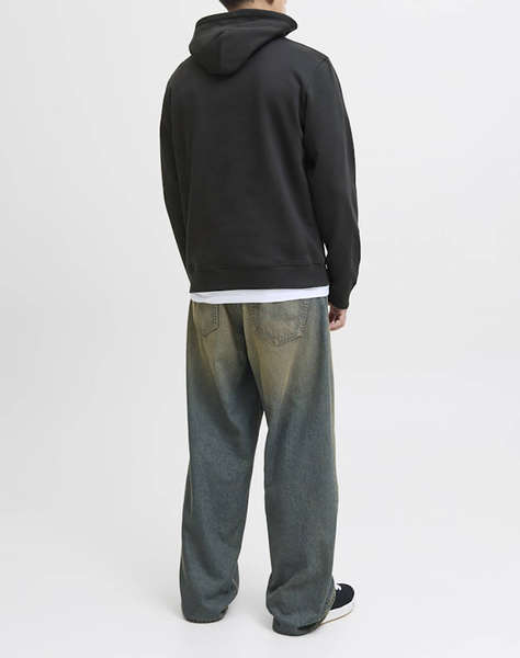 JACK&JONES JORINWOOD BLOCK BRANDING SWEAT HOOD