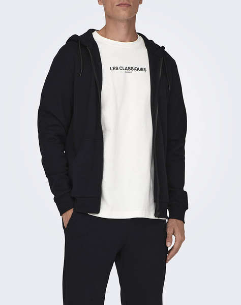 ONLY&SONS ONSCERES ZIP THR. HOODIE SWEAT NOOS