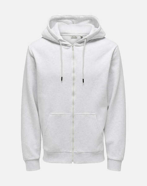 ONLY&SONS ONSCERES ZIP THR. HOODIE SWEAT NOOS