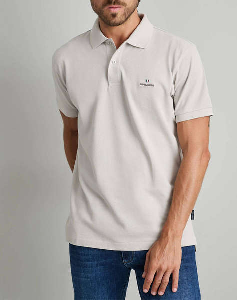 NAVY&GREEN POLO БЛУЗА