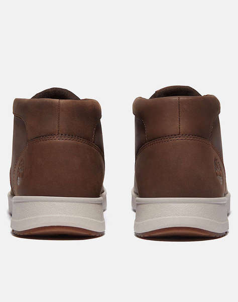 TIMBERLAND PARKER STREET MID LACE UP SNEAKER BLACKOUT NUBUCK