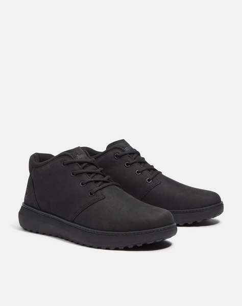 TIMBERLAND HUDSON ROAD MID LACE UP CHUKKA BOOT BLACK NUBUCK