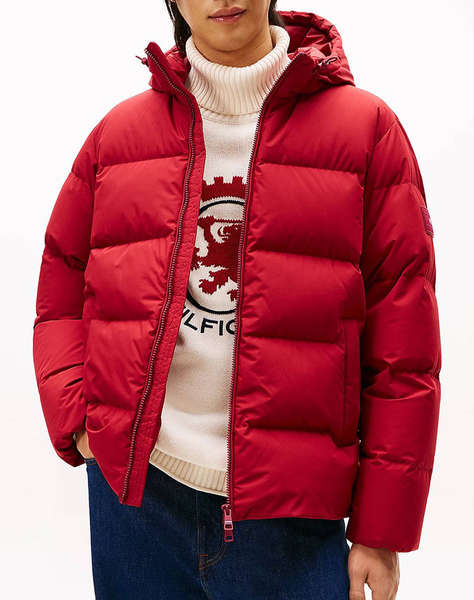 TOMMY HILFIGER DOWN HOODED PUFFER JKT