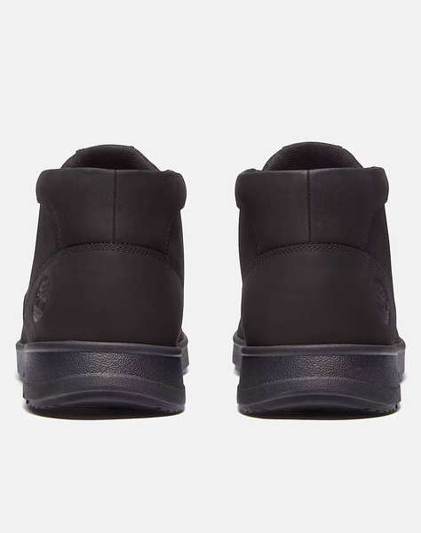 TIMBERLAND PARKER STREET MID LACE UP SNEAKER BLACKOUT NUBUCK