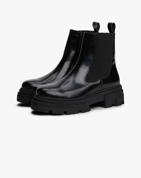 TOMMY HILFIGER TH SHINY LEATHER CHELSEA