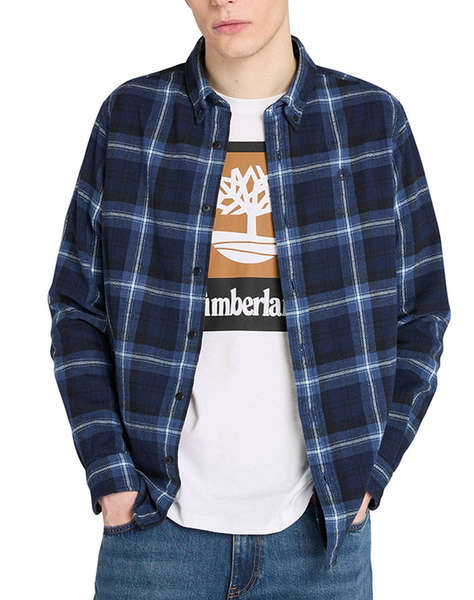 TIMBERLAND Midweight Flannel Check Shirt