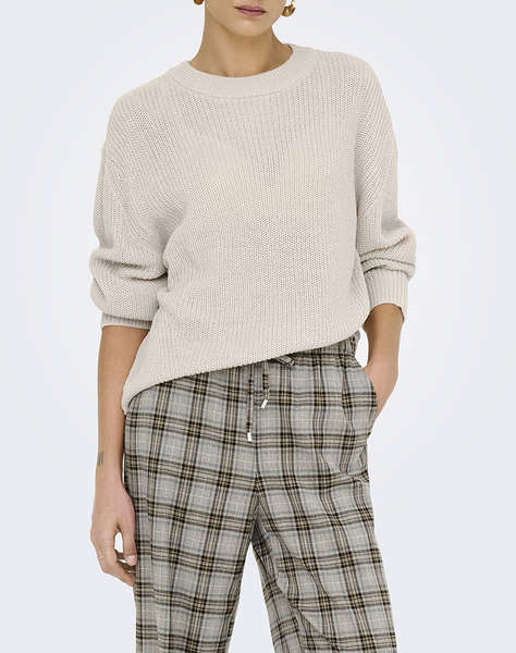 ONLY ONLMILOUZ LS RIB PULLOVER KNT NOOS