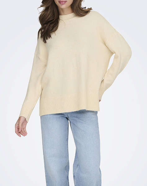 ONLY ONLHAZEL LS HIGHNECK OVERS PULL KNT NOOS