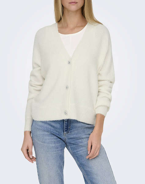 ONLY ONLELLA PIUMO LS CARDIGAN KNT NOOS
