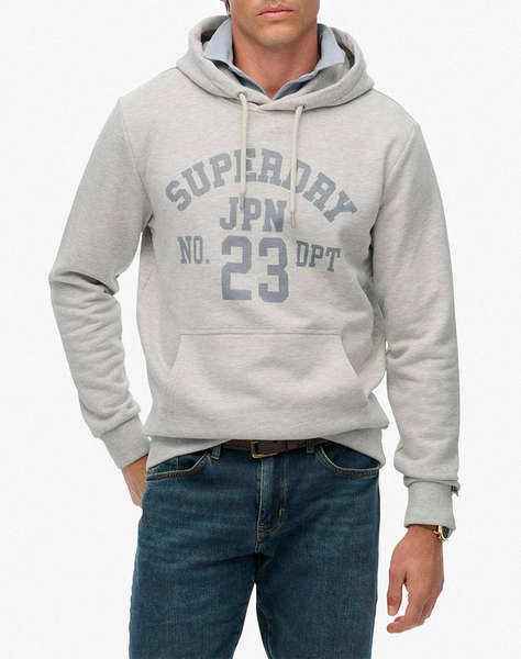 SUPERDRY D1 OVIN ATHLETIC ESS HOODIE MEN''S SWEATSHIRT
