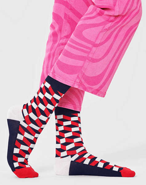 HAPPY SOCKS Filled Optic Sock