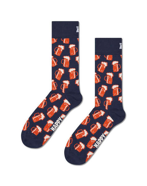 HAPPY SOCKS 3-Pack Beer Glass Socks Gift Set