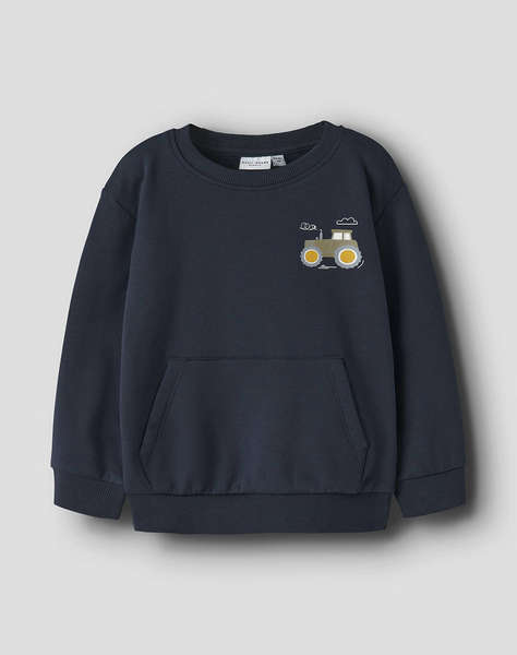 NAME IT NMMVUGO LS NREG SWEAT BRU