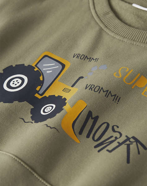 NAME IT NMMVUGO LS NREG SWEAT BRU