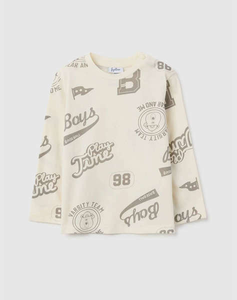 OVS TSHIRT LS AOP MOD C