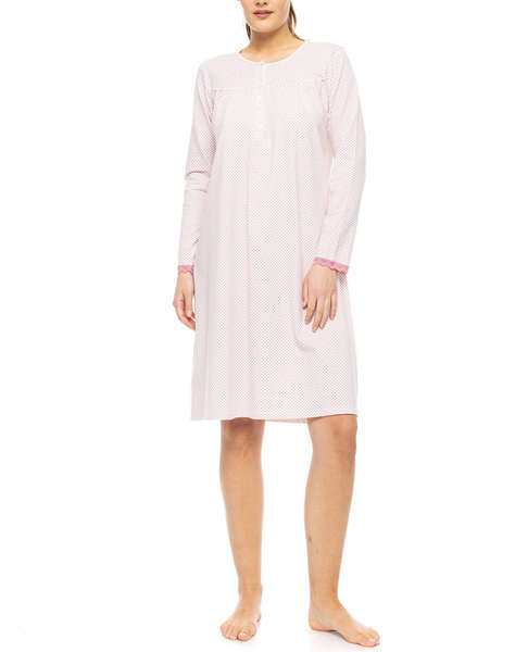 PINK LABEL NIGHTGOWN CLASSIC PETIT ROSE FLOWER