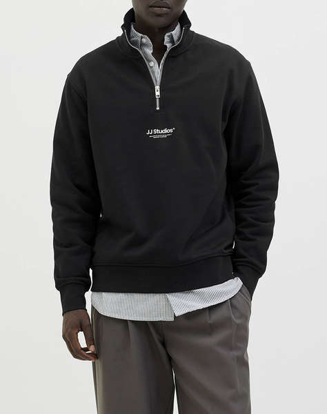 JACK&JONES JJESOHO SWEAT QUARTER ZIP HN NOOS