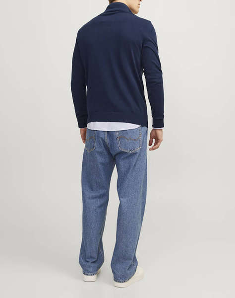 JACK&JONES JJEEMIL KNIT HALF ZIP NOOS