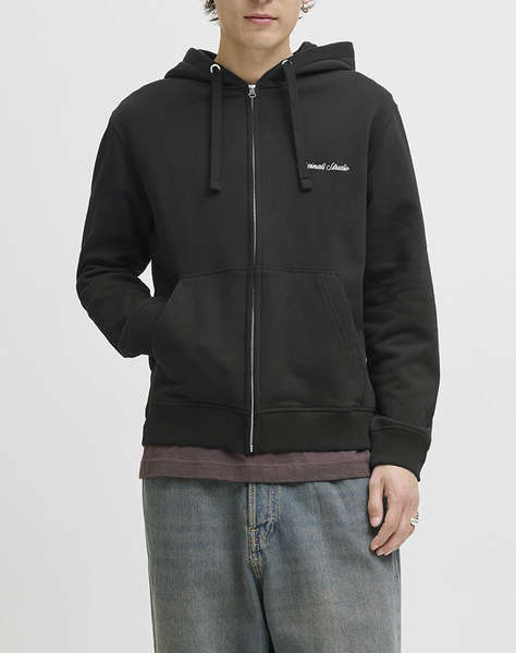 JACK&JONES JORNORREBRO EMB SWEAT ZIP HOOD NOOS