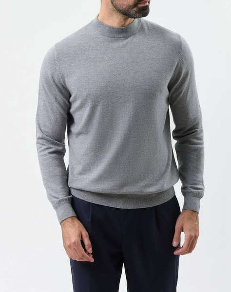 ANTONY MORATO MMSW01559YA200081 MIN OF 6 SWEATER REGULAR FIT IN CASHMERE WOOL BLEND YARN Мъжки пуловер