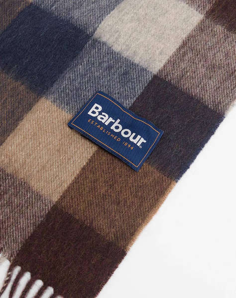 BARBOUR LAMBSWOOL TATTERSALL SCARF