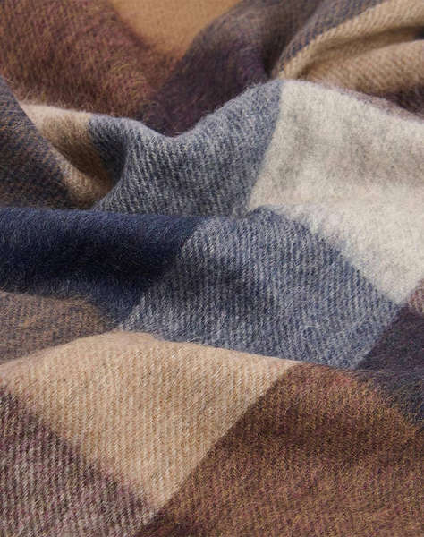 BARBOUR LAMBSWOOL TATTERSALL SCARF