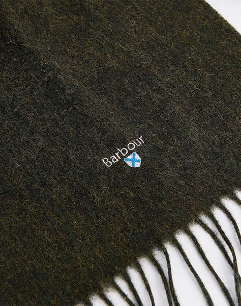 BARBOUR PLAIN LAMBSWOOL SCARF