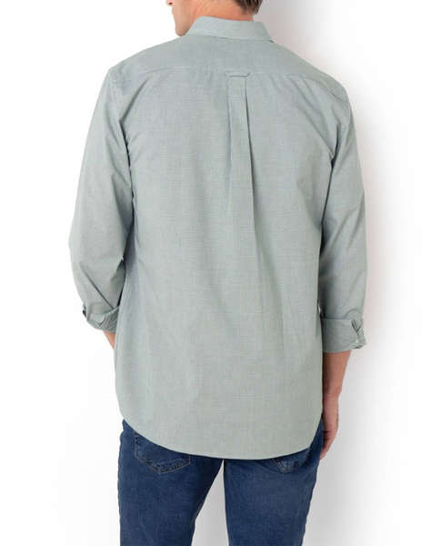 THE BOSTONIANS РИЗА CHESTER POPLIN REGULAR FIT MiniCheck POPLIN Button-down Regular Fit