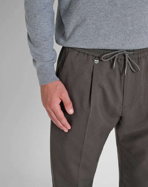 ANTONY MORATO MMTR00748FA600260 MIN OF 6 TROUSERS NEIL REGULAR FIT IN STRETCH VISCOSE BLEND FABRIC TWILL CONSTRUCTION МЪЖКИ ПАНТАЛОН