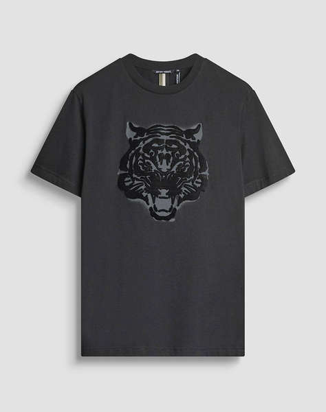 ANTONY MORATO MMKS02561FA100240 MIN OF 6 T-SHIRT REGULAR FIT IN JERSEY COTTON FABRIC WITH MATT PLASTIC AND EMBROIDERED TIGER МЪЖКА БЛУЗА