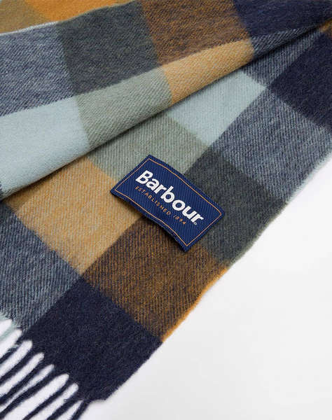 BARBOUR LAMBSWOOL TATTERSALL SCARF