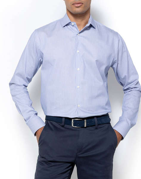 THE BOSTONIANS РИЗА ACORN TWILL CUSTOM FIT Stripe TWILL Semi-rex Custom FIT