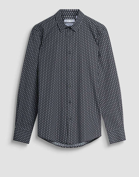 ANTONY MORATO MMSL00628FA430654 MIN OF 6 SHIRT NAPOLI SLIM FIT IN SOFT TOUCH PRINTED COTTON VISCOSE BLEND FABRIC МЪЖКА БЛУЗА