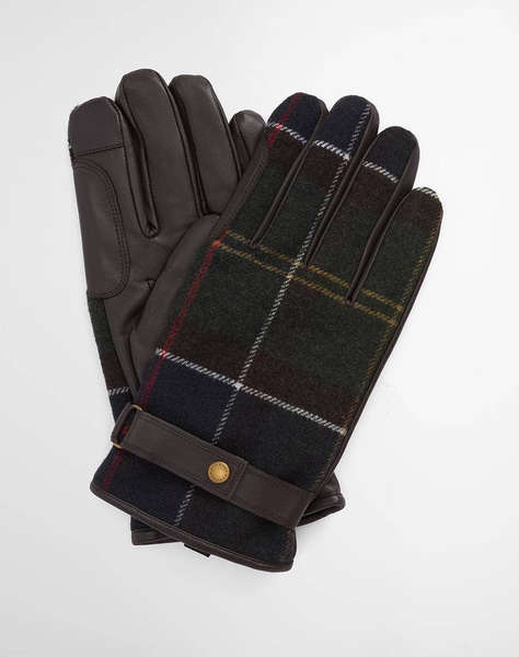 BARBOUR BARBOUR NEWBROUGH TARTAN GLOVES
