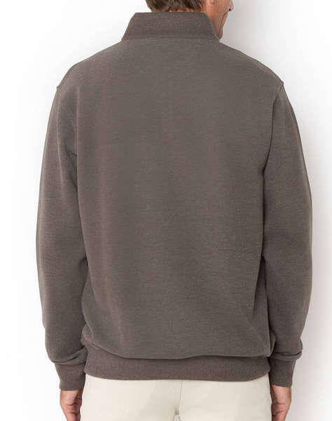 THE BOSTONIANS COTTON SWEATSHIRT HALF ZIP REGULAR FIT