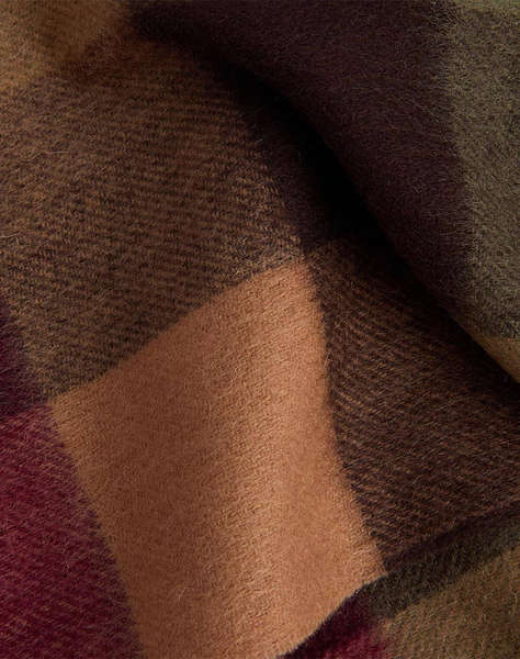 BARBOUR LAMBSWOOL TATTERSALL SCARF