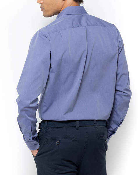 THE BOSTONIANS РИЗА POPLIN CUSTOM FIT Plain POPLIN Semi-rex Custom FIT