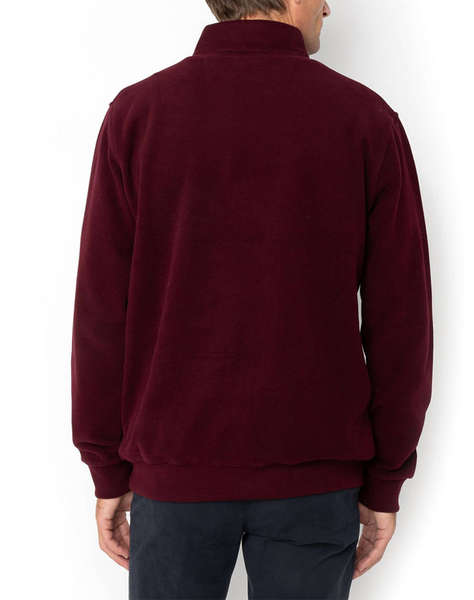 THE BOSTONIANS COTTON SWEATSHIRT HALF ZIP REGULAR FIT