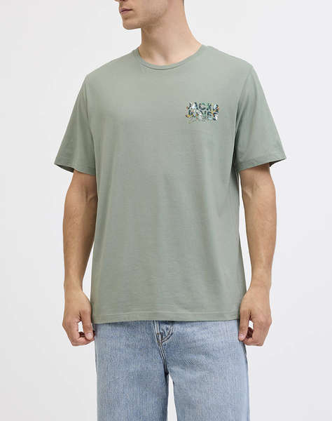 JACK&JONES JJGEPLAS TEE SS CREW NECK LN