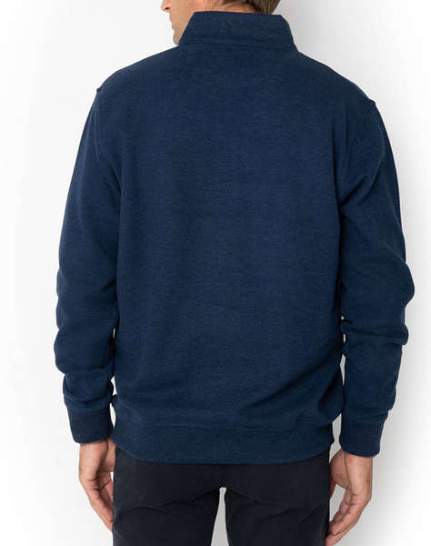 THE BOSTONIANS COTTON SWEATSHIRT HALF ZIP REGULAR FIT