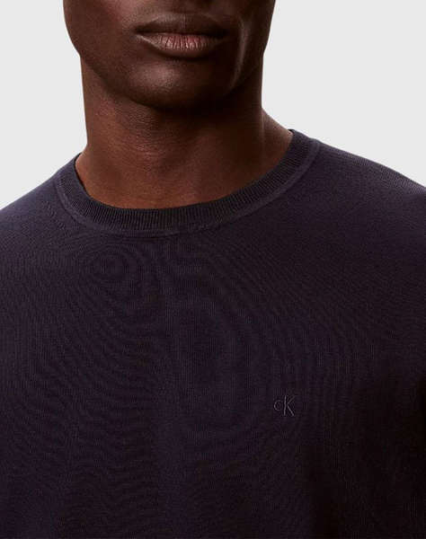 CALVIN KLEIN LS SUPIMA COTTON CREWNK SWEATER