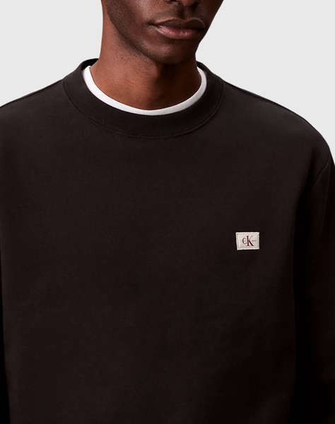 CALVIN KLEIN JEANS LS EU BADGE 350TERRY CN SWTSHRT