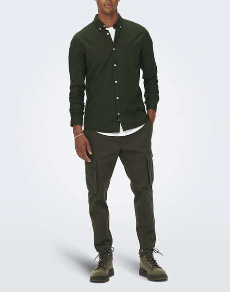 ONLY&SONS ONSNIKO LS MELANGE SHIRT