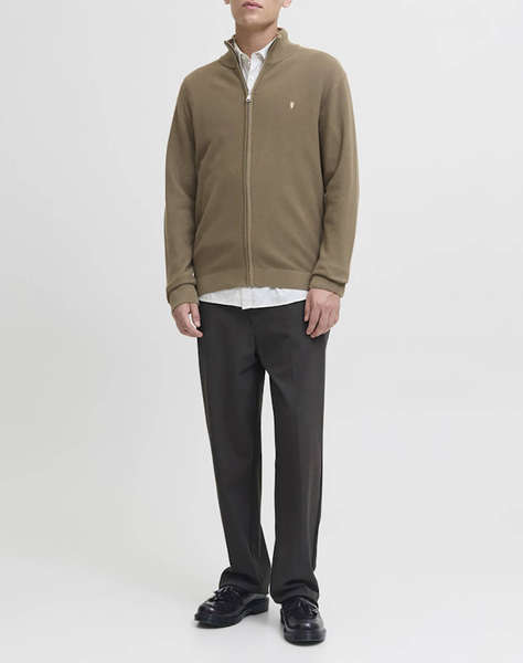 JACK&JONES JPRBLUREX KNIT FULL ZIP CARDIGAN LN