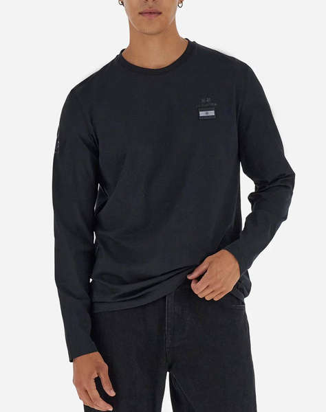 LAMARTINA BLOUSE T-SHIRT MM MAN L/S TSHIRT JERSEY SILKY FI